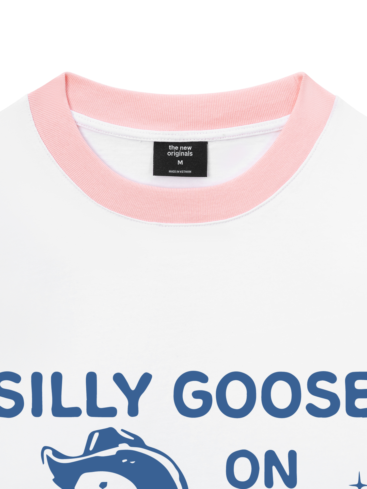 Áo Thun Ringer Relaxed Fit Silly goose