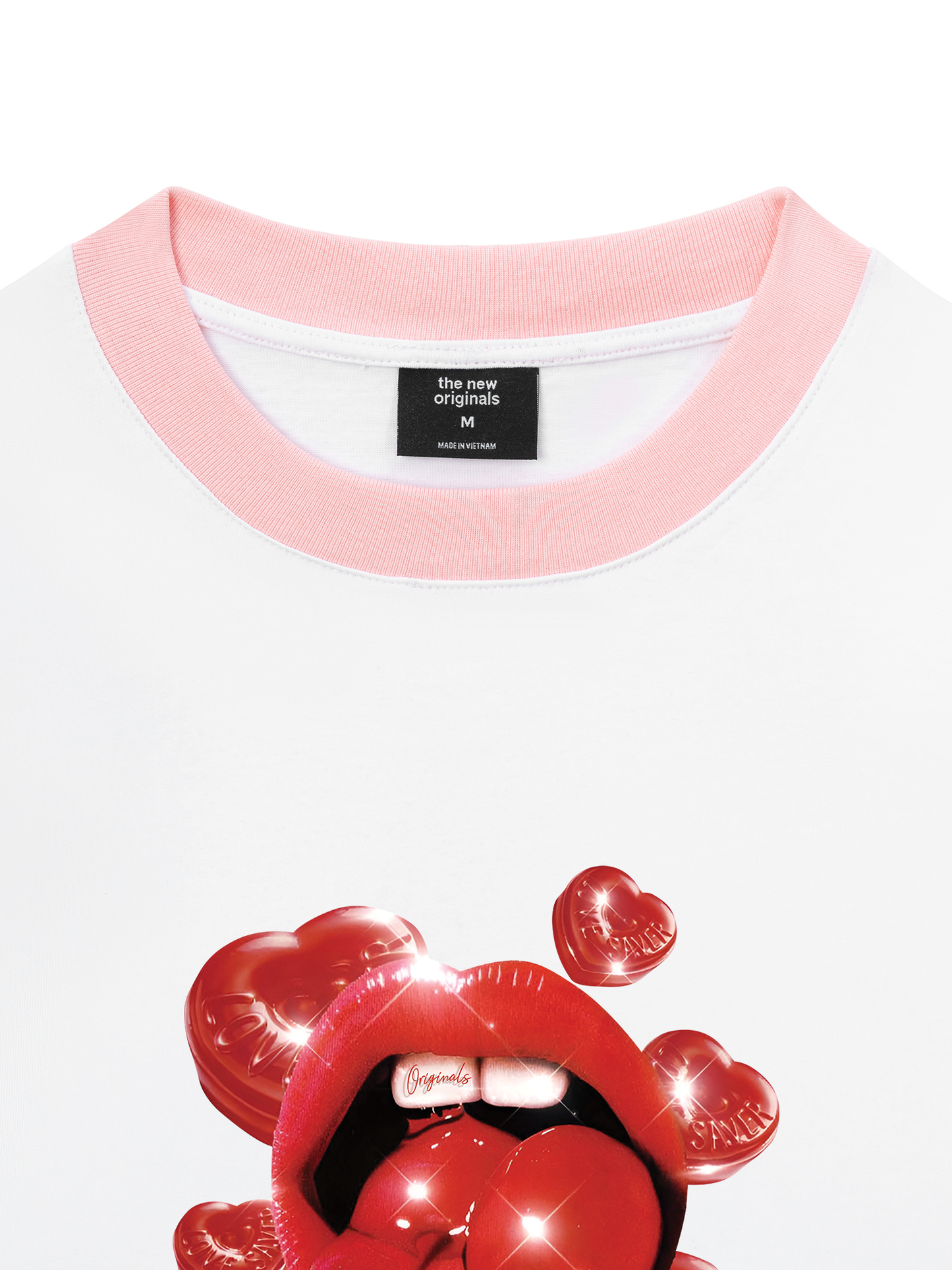 Áo Thun Ringer Relaxed Fit SO SWEET