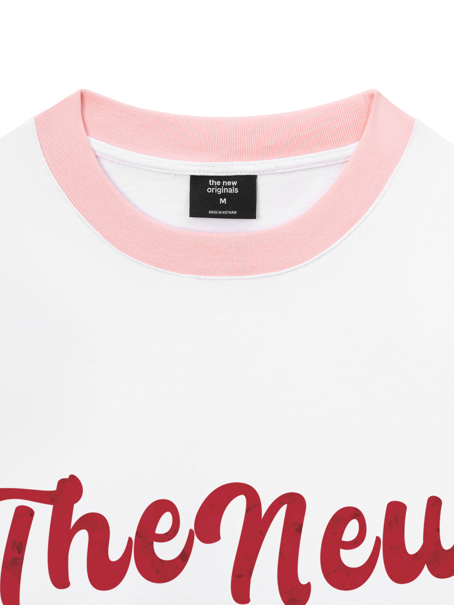 Áo Thun Ringer Relaxed Fit Juicy Peach