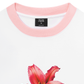 Áo Thun Ringer Relaxed Fit Pearl Lily Flower