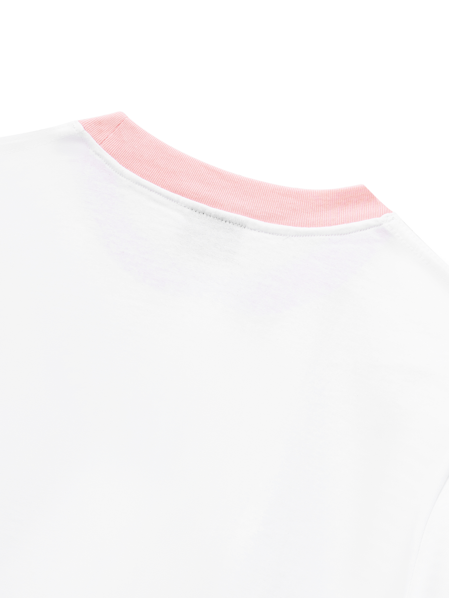 Áo Thun Ringer Relaxed Fit Summer Vibes Raspberry