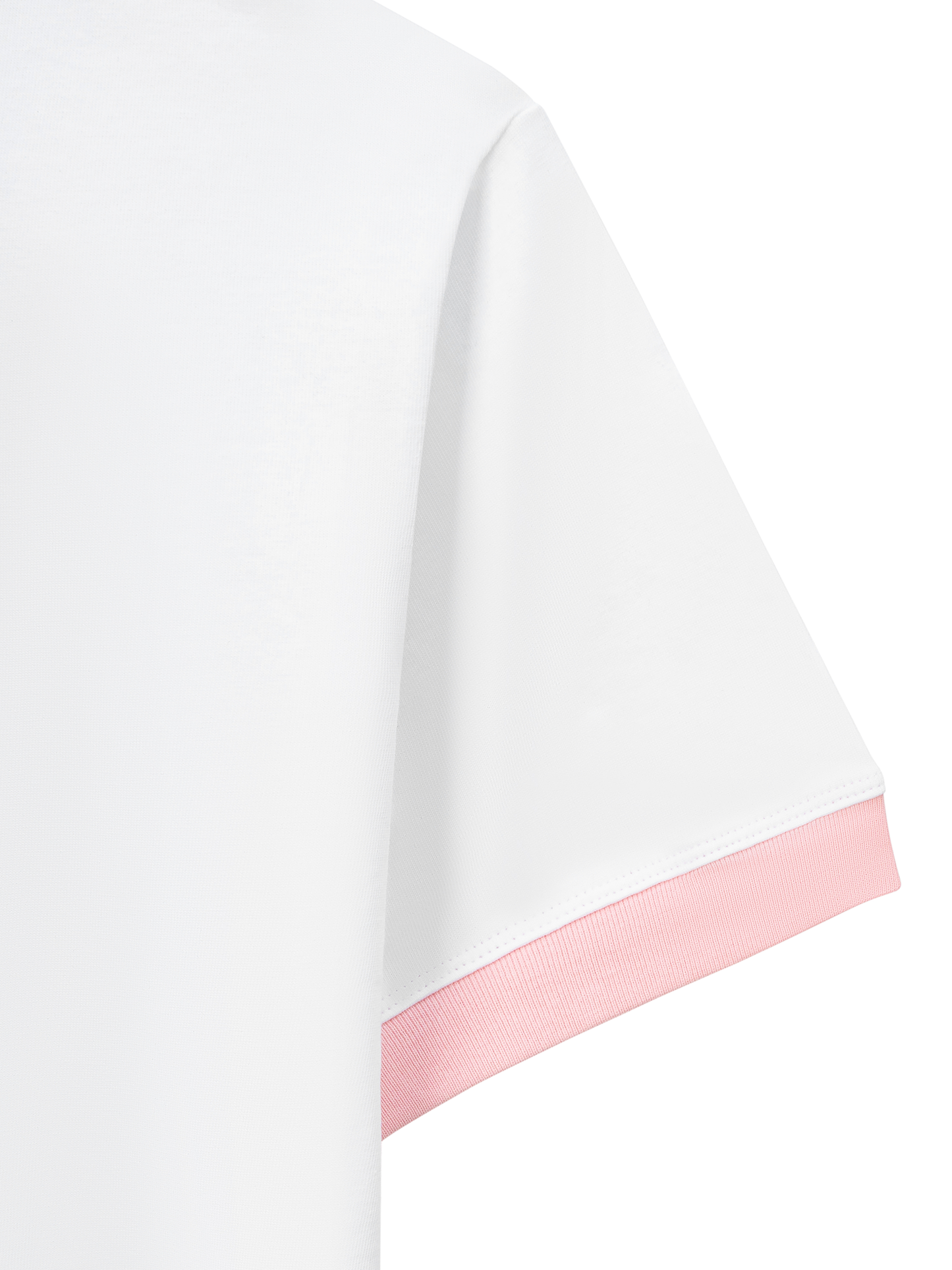 Áo Thun Ringer Relaxed Fit Summer Vibes Raspberry