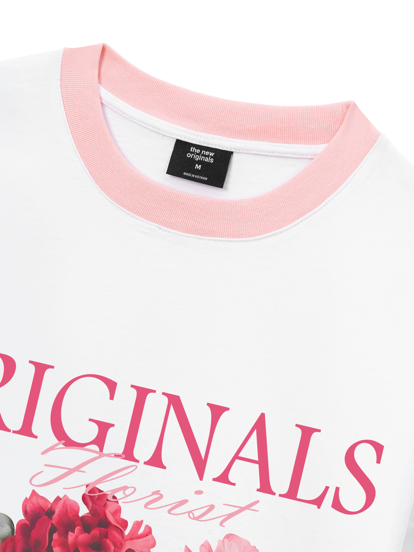 Áo Thun Ringer Relaxed Fit Summer Vibes Originals Florist
