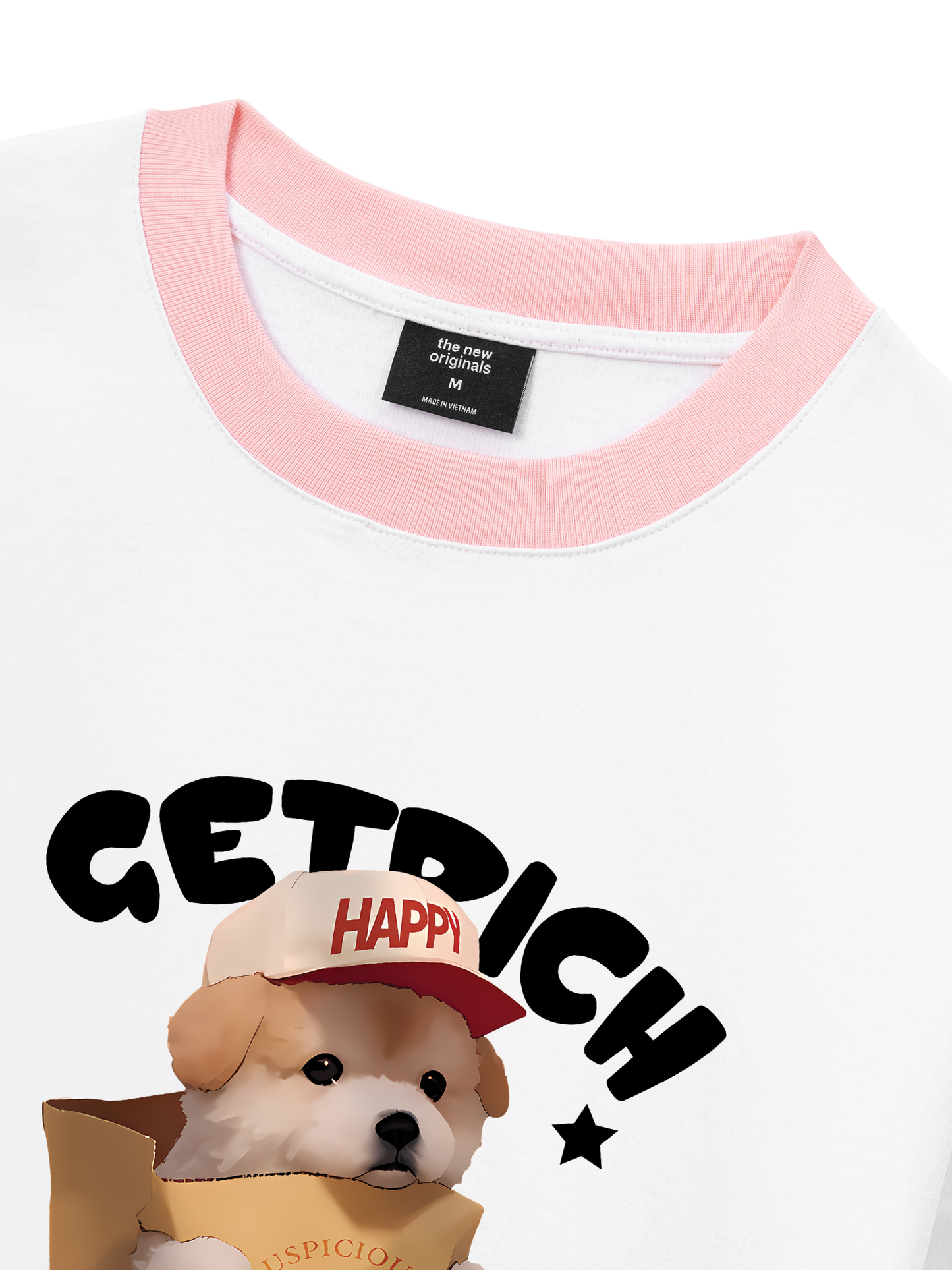 Áo Thun Ringer Relaxed Fit Animal Couple For Boy