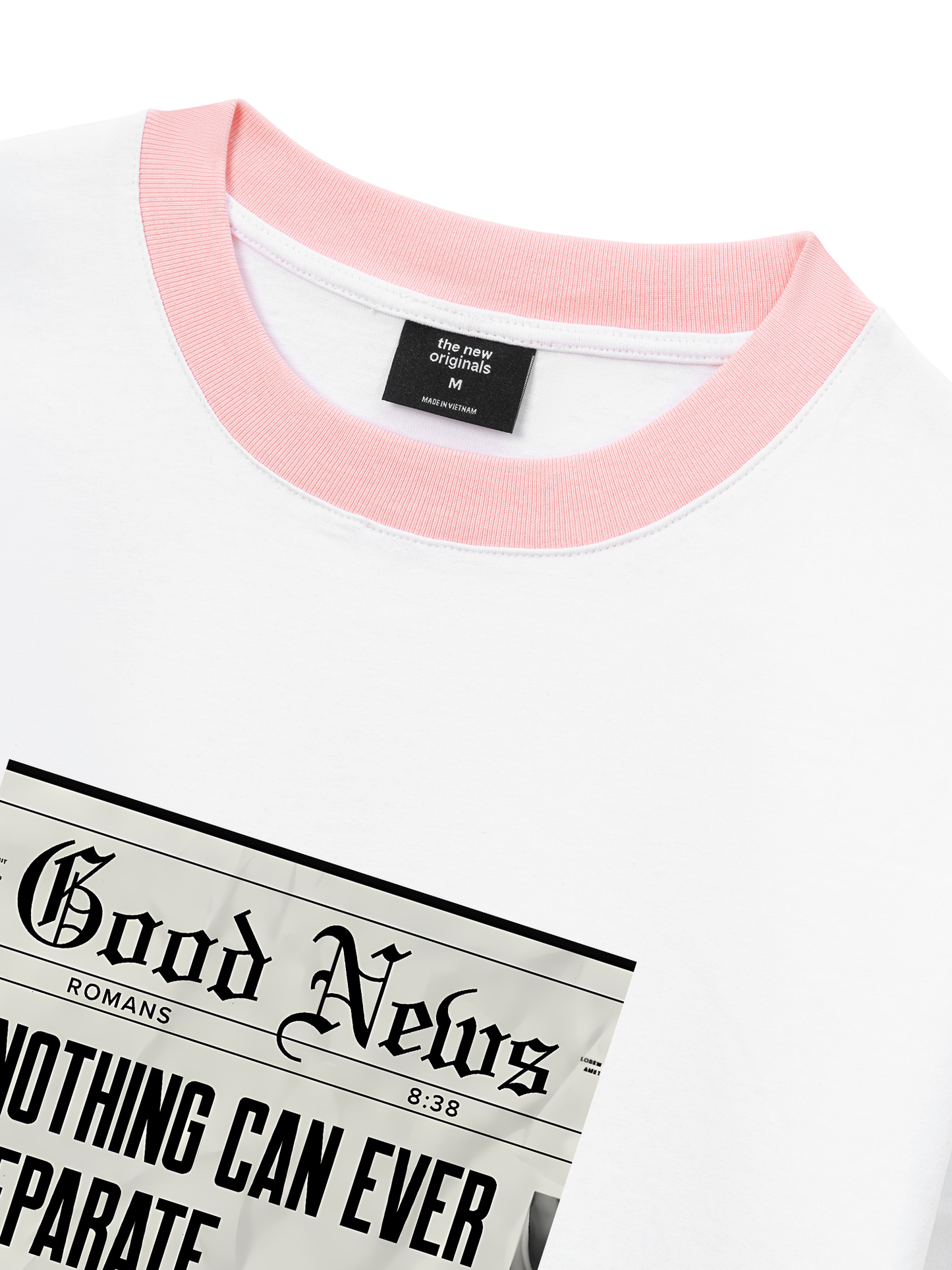 Áo Thun Ringer Relaxed Fit Be Bold Good News