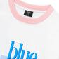 Áo Thun Ringer Relaxed Fit Fresh Blue Lagoon