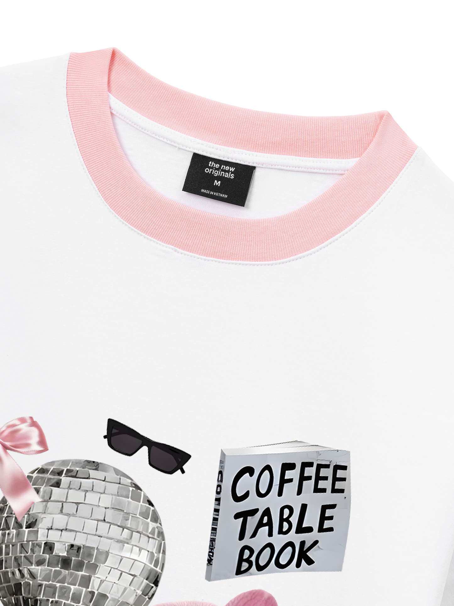 Áo Thun Ringer Relaxed Fit Suummer Vibes Cute Things