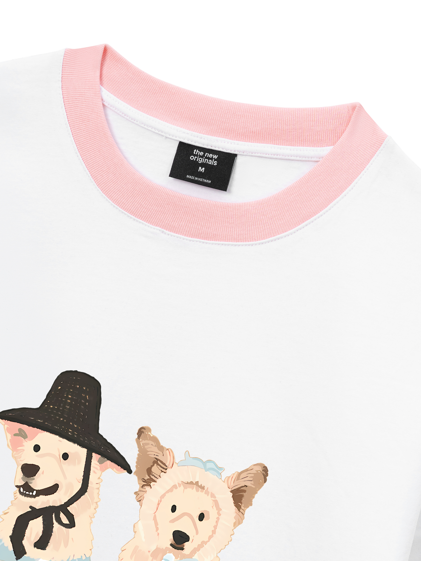 Áo Thun Ringer Relaxed Fit Animal Mood Perfect Pair