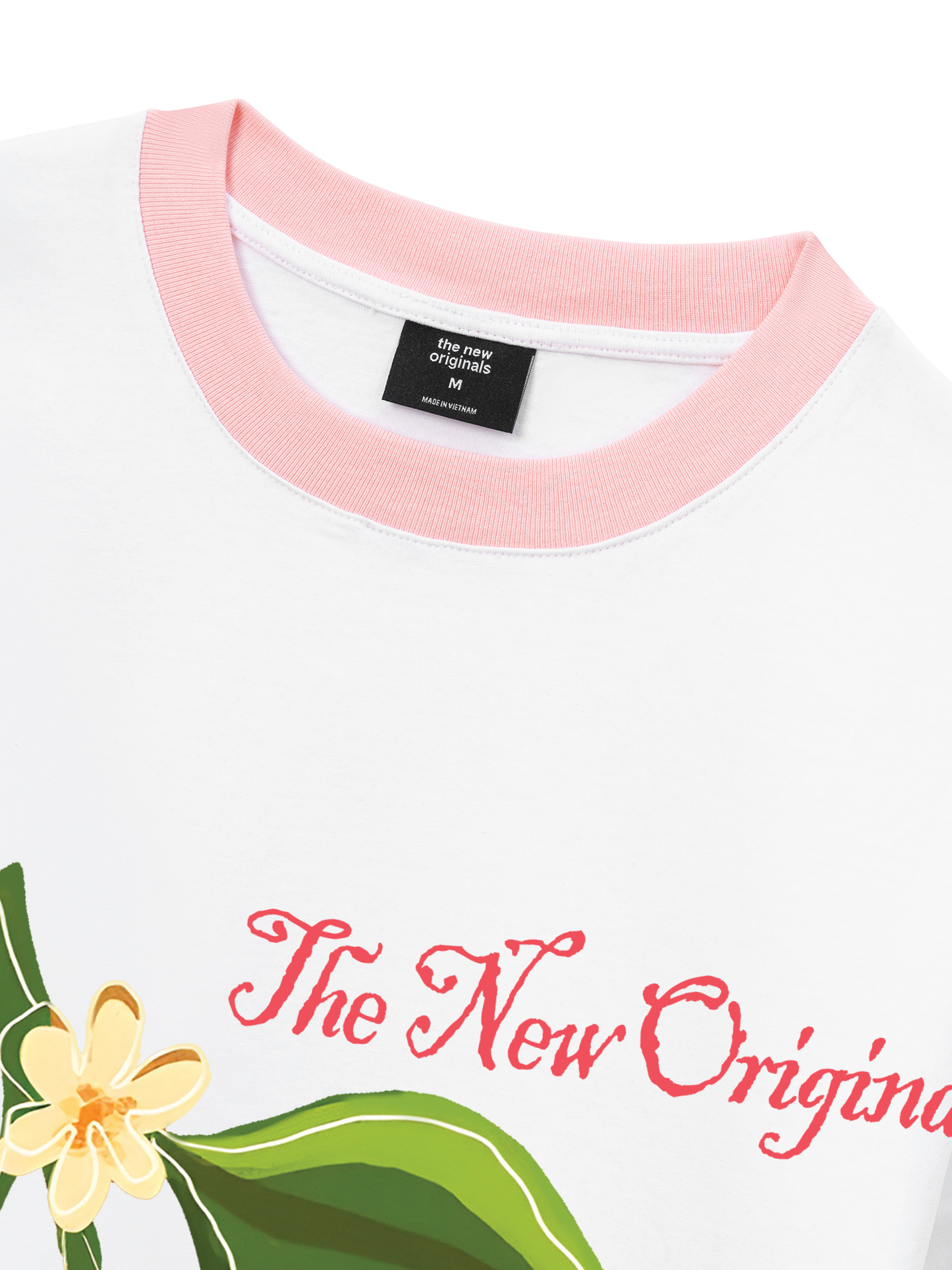Áo Thun Ringer Relaxed Fit Tropical vibe