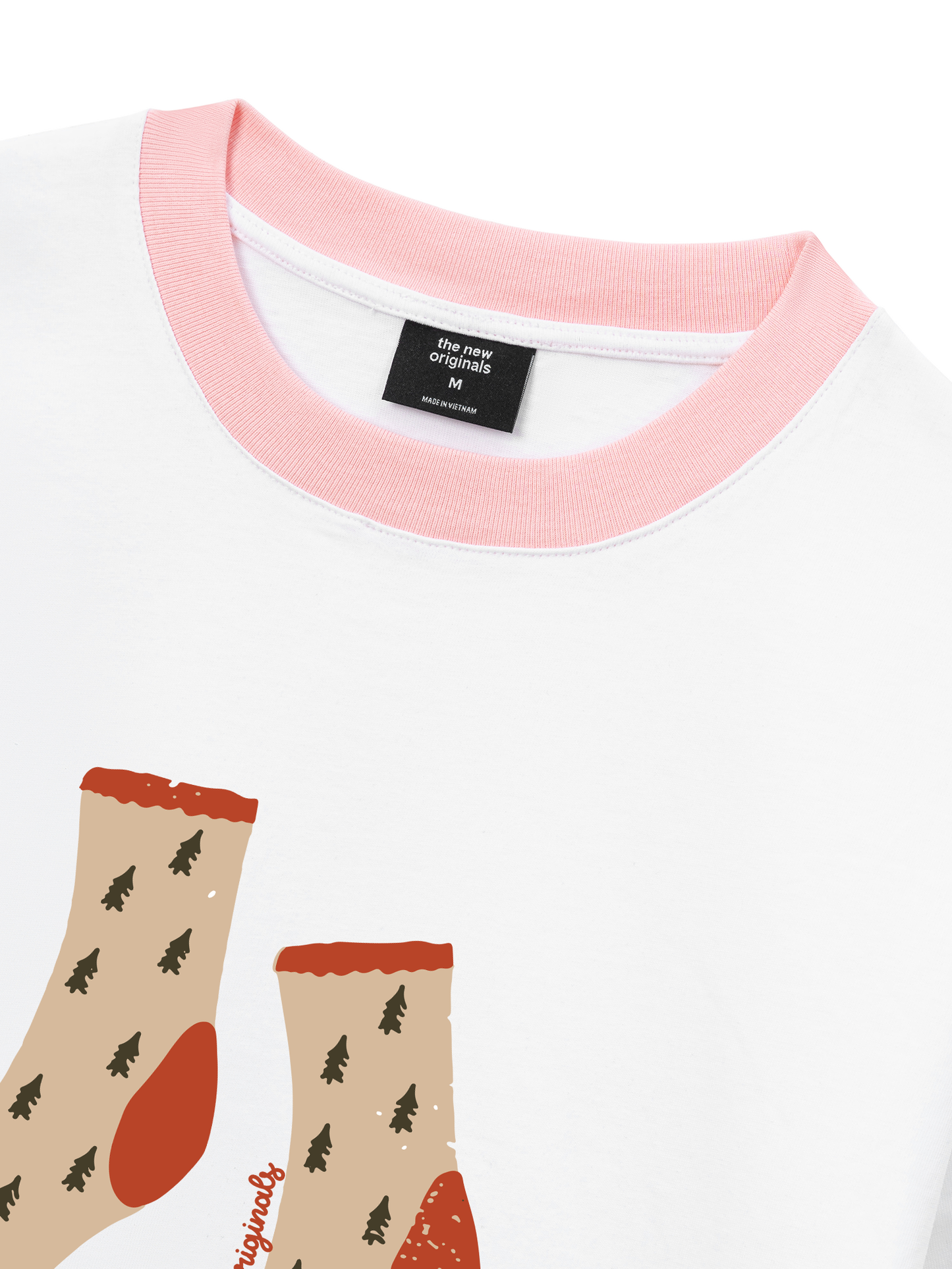 Áo Thun Ringer Relaxed Fit Autumn Vibes Magic Time