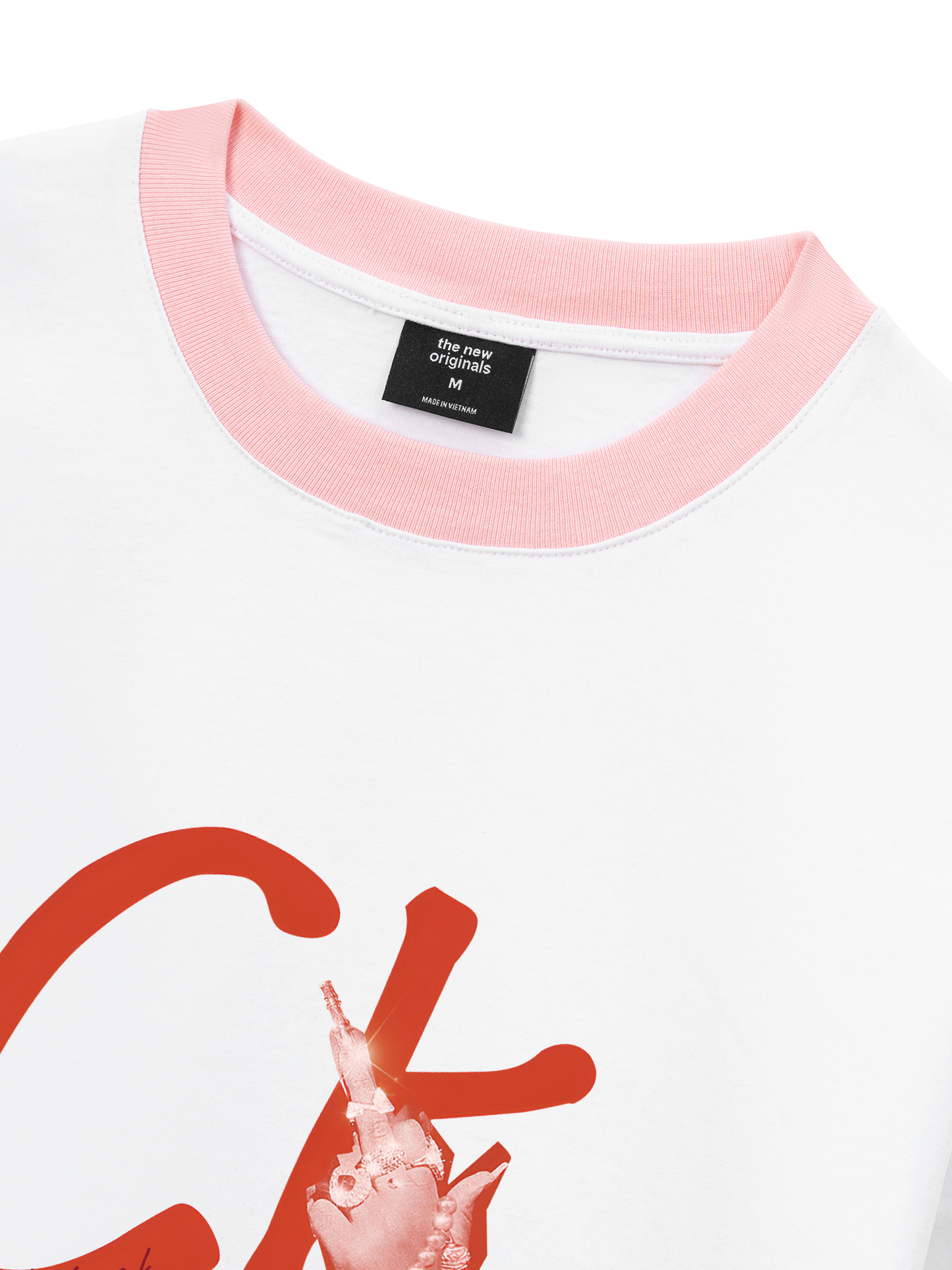 Áo Thun Ringer Relaxed Fit FUCK-Double Lovers