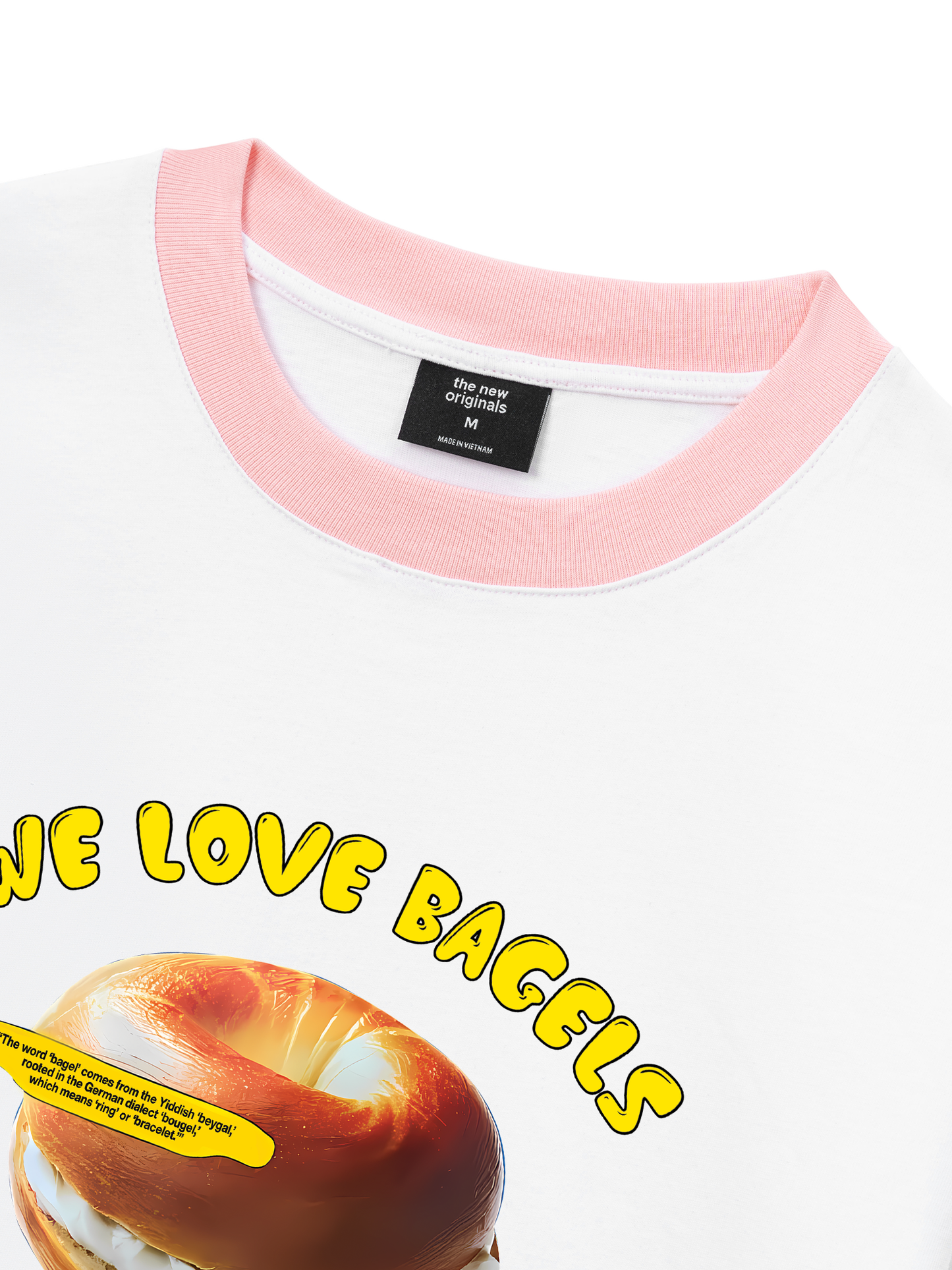 Áo Thun Ringer Relaxed Fit Sweet Pastry We Love Baggles