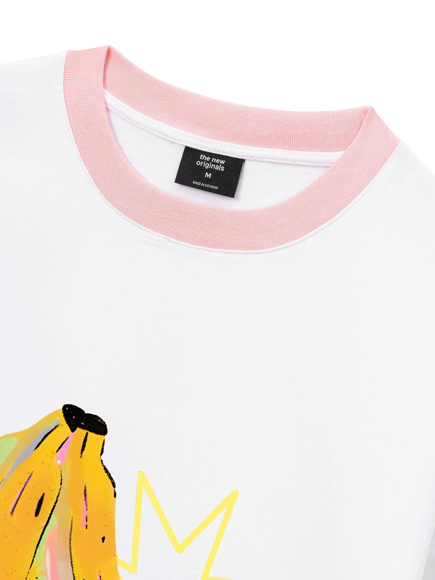 Áo Thun Ringer Relaxed Fit Tropical fruits