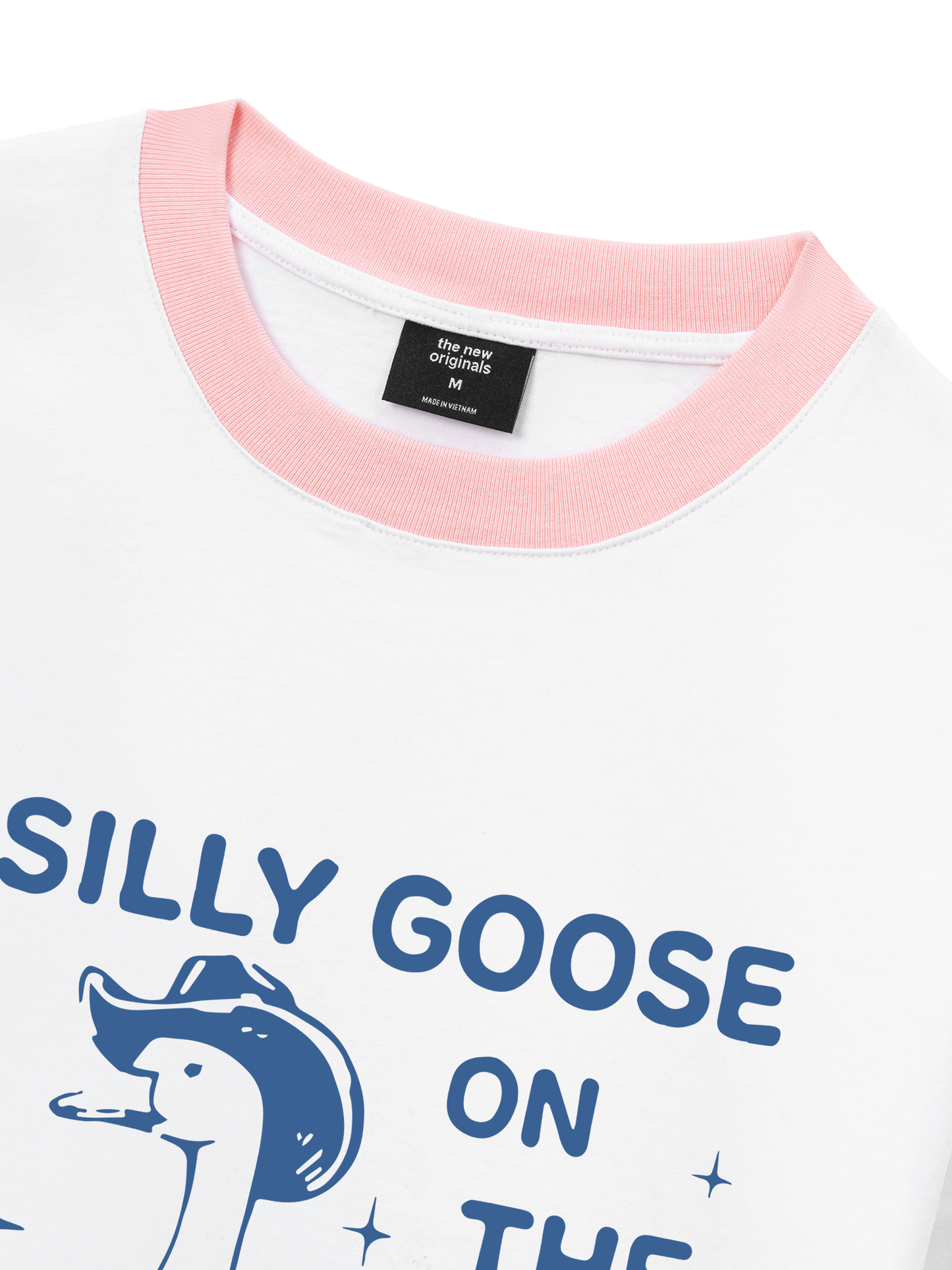 Áo Thun Ringer Relaxed Fit Silly goose