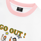 Áo Thun Ringer Relaxed Fit Weekend Go Out