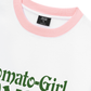 Áo Thun Ringer Relaxed Fit Suummer Vibes Tomato Girl
