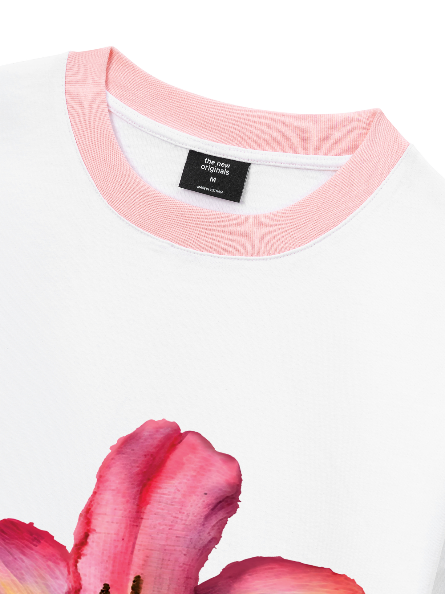 Áo Thun Ringer Relaxed Fit Lily Language