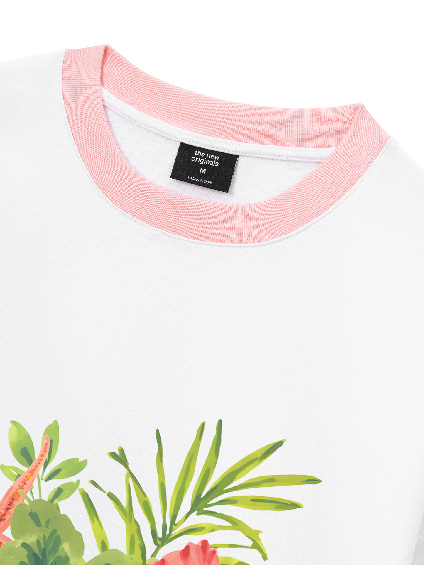 Áo Thun Ringer Relaxed Fit Nature & Summer