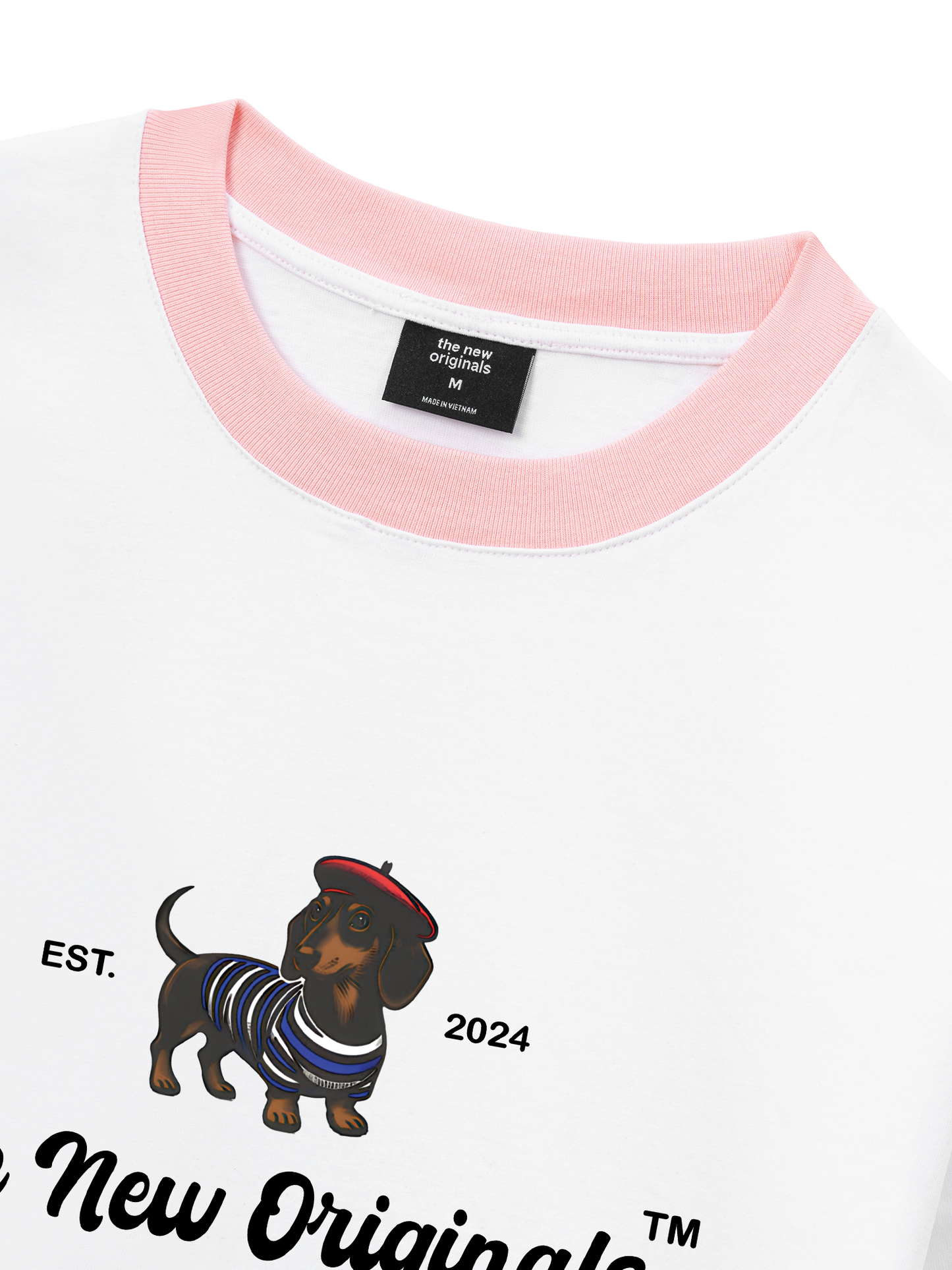 Áo Thun Ringer Relaxed Fit Bonjour Originals
