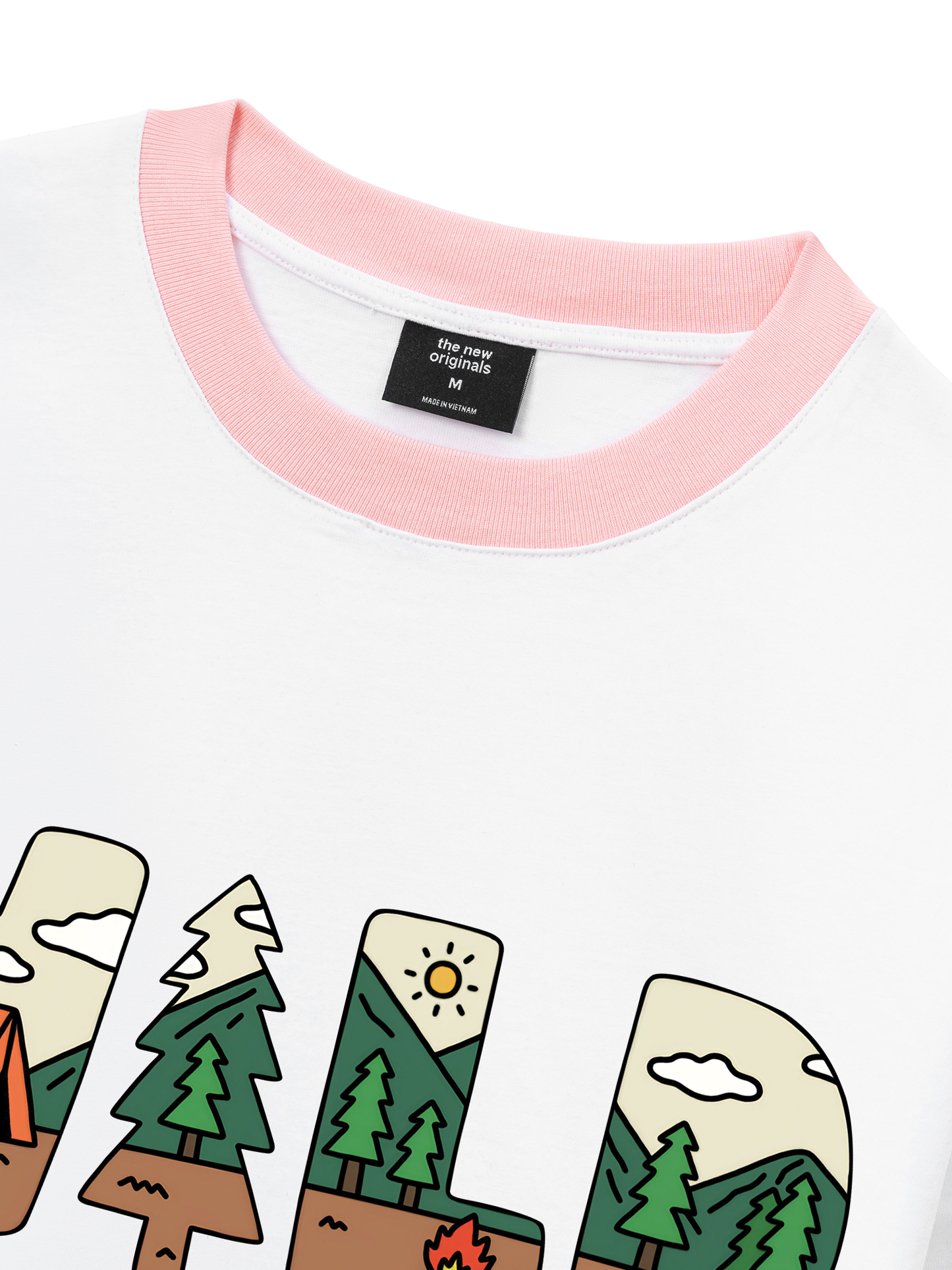 Áo Thun Ringer Relaxed Fit WILD