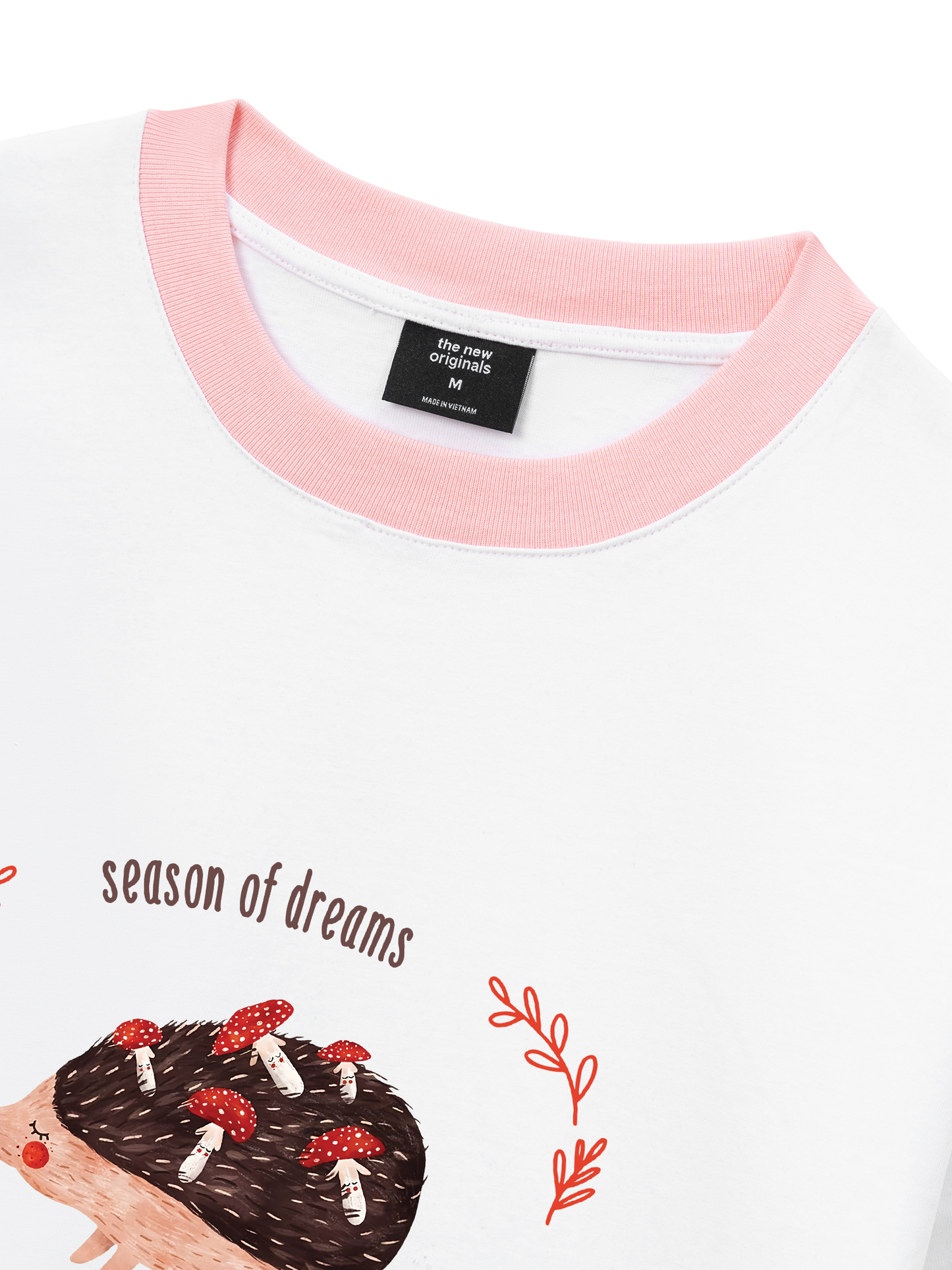 Áo Thun Ringer Relaxed Fit Autumn Season of Dreams