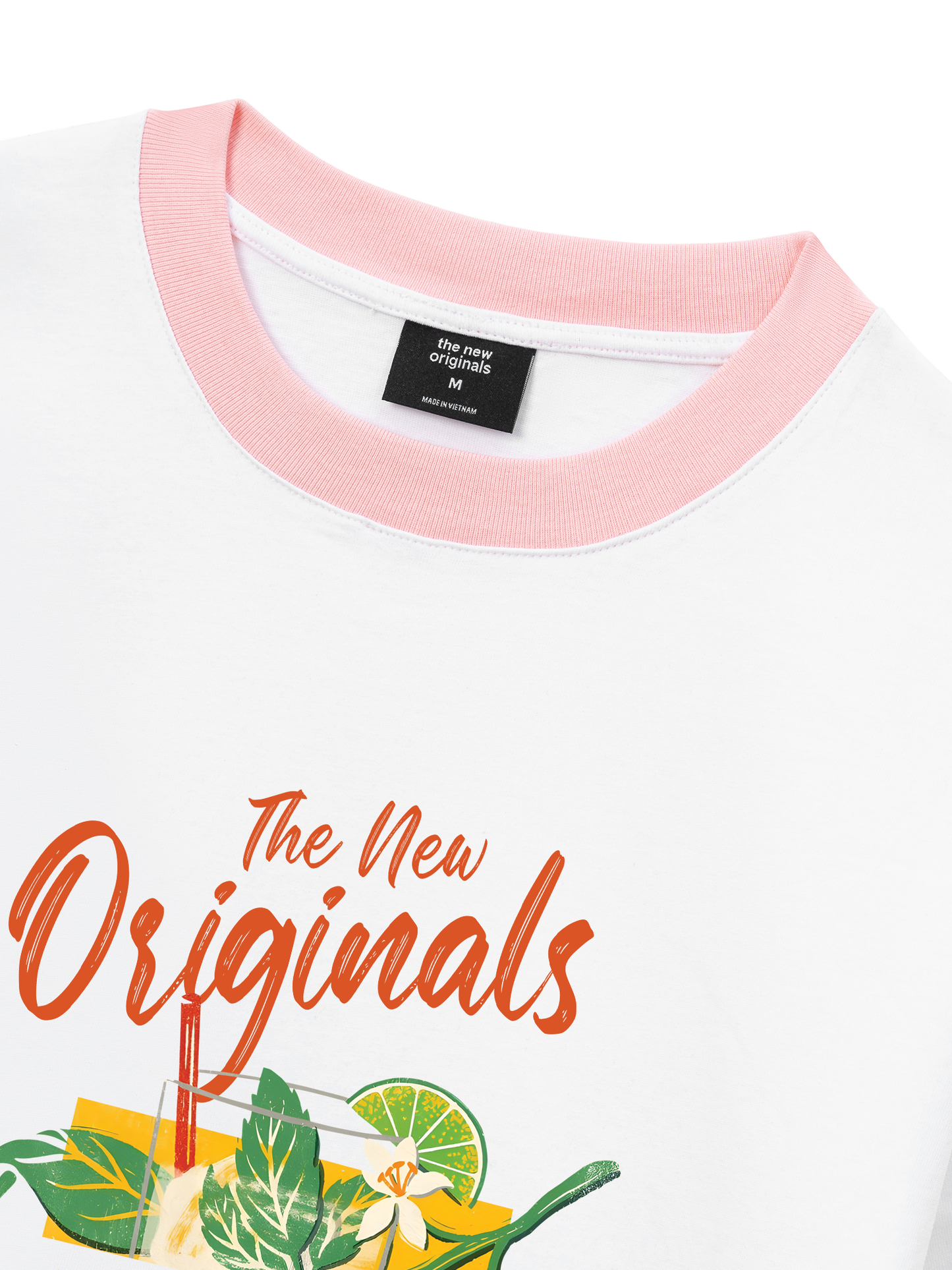 Áo Thun Ringer Relaxed Fit MOJITO
