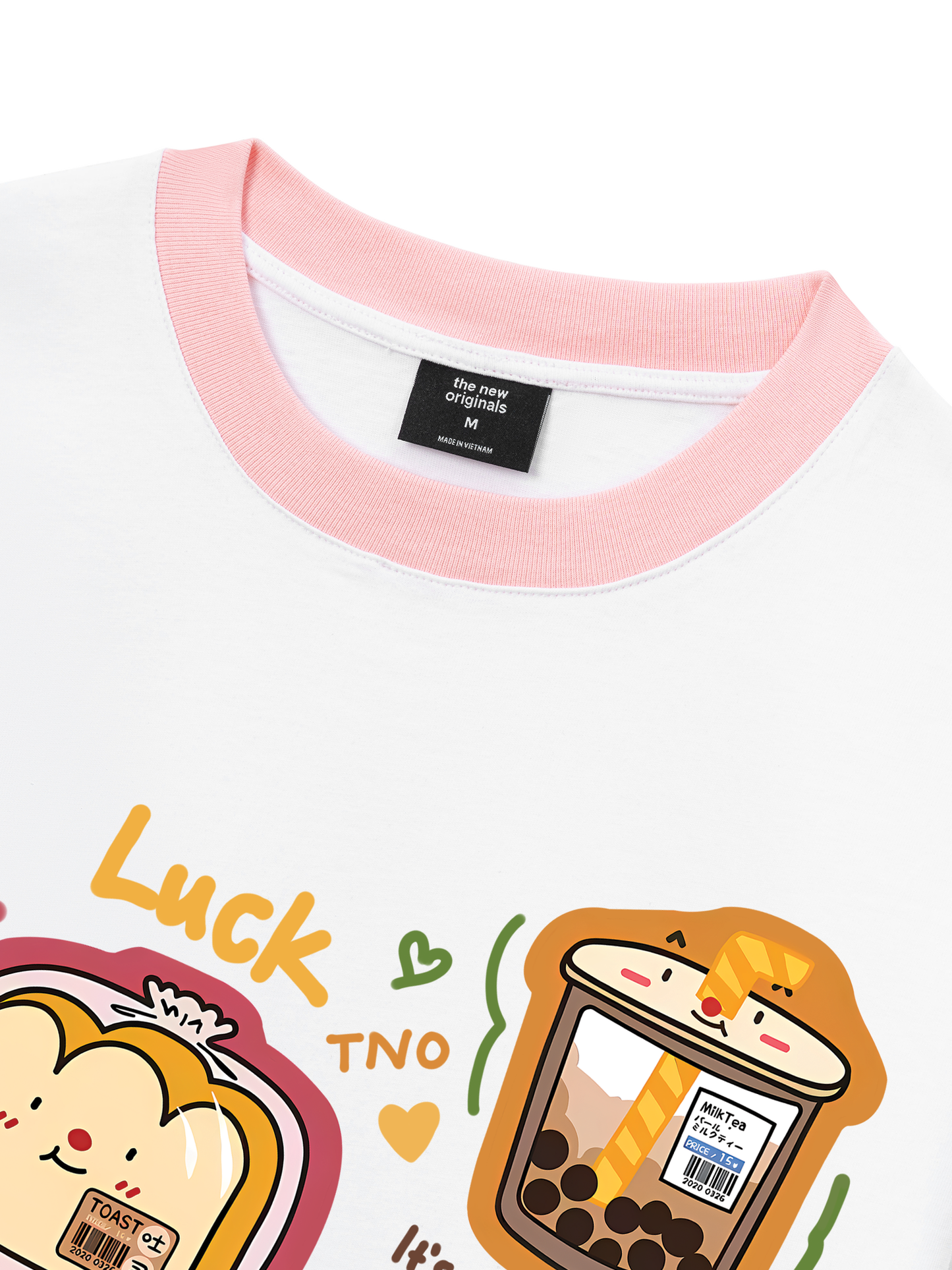 Áo Thun Ringer Relaxed Fit Sweet Pastry Cute Bento