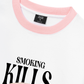 Áo Thun Ringer Relaxed Fit Ocean Smoking Kills