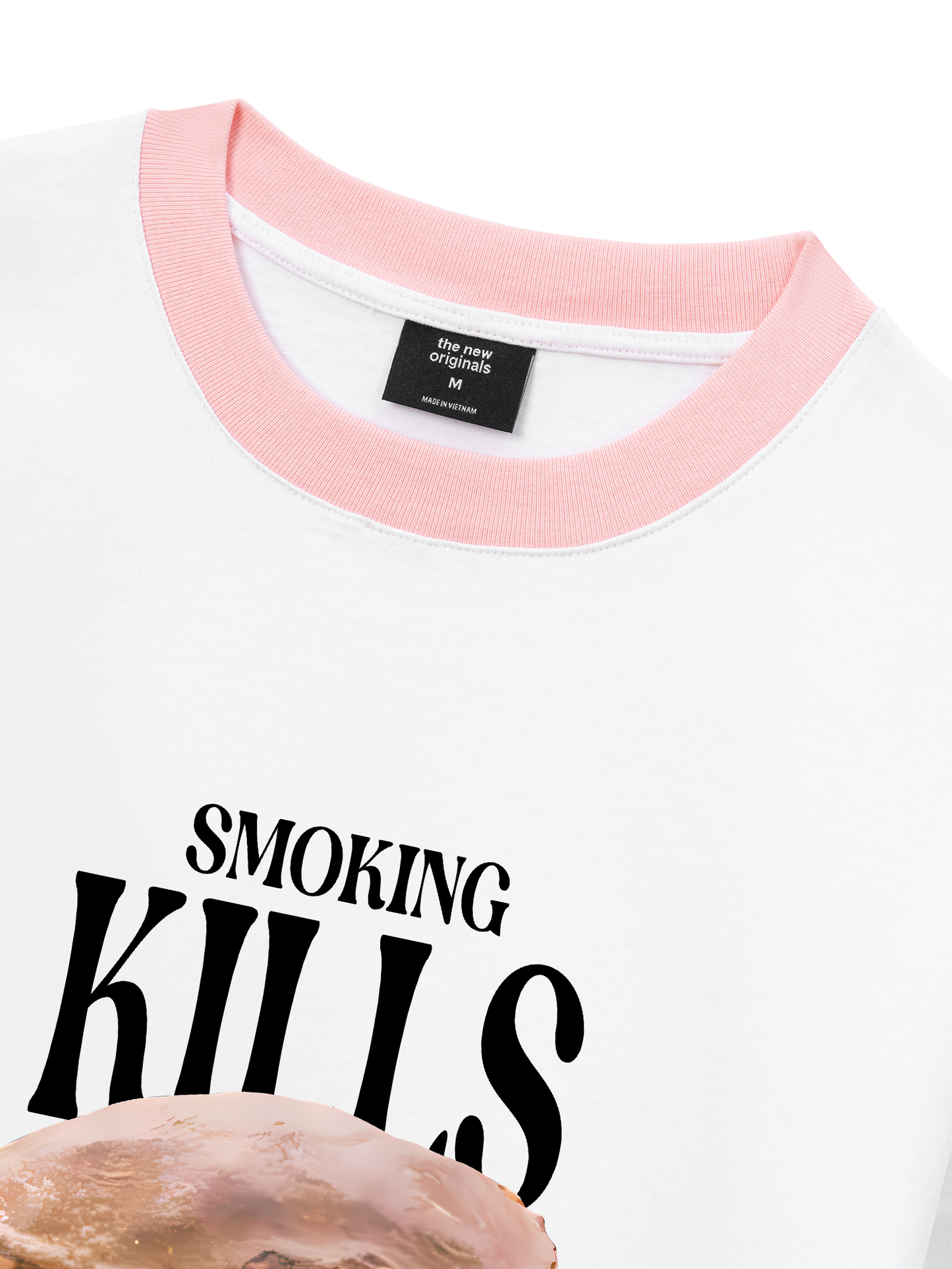 Áo Thun Ringer Relaxed Fit Ocean Smoking Kills