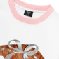 Áo Thun Ringer Relaxed Fit Sweet Pastry Silver Bow