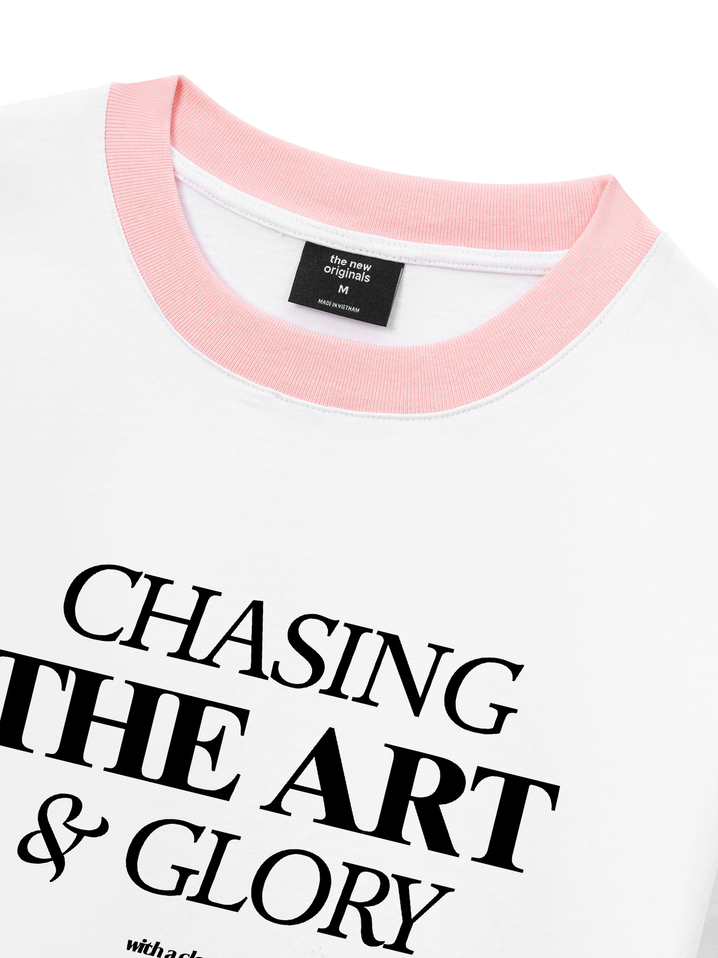 Áo Thun Ringer Relaxed Fit Life Vibe Chasing The Art