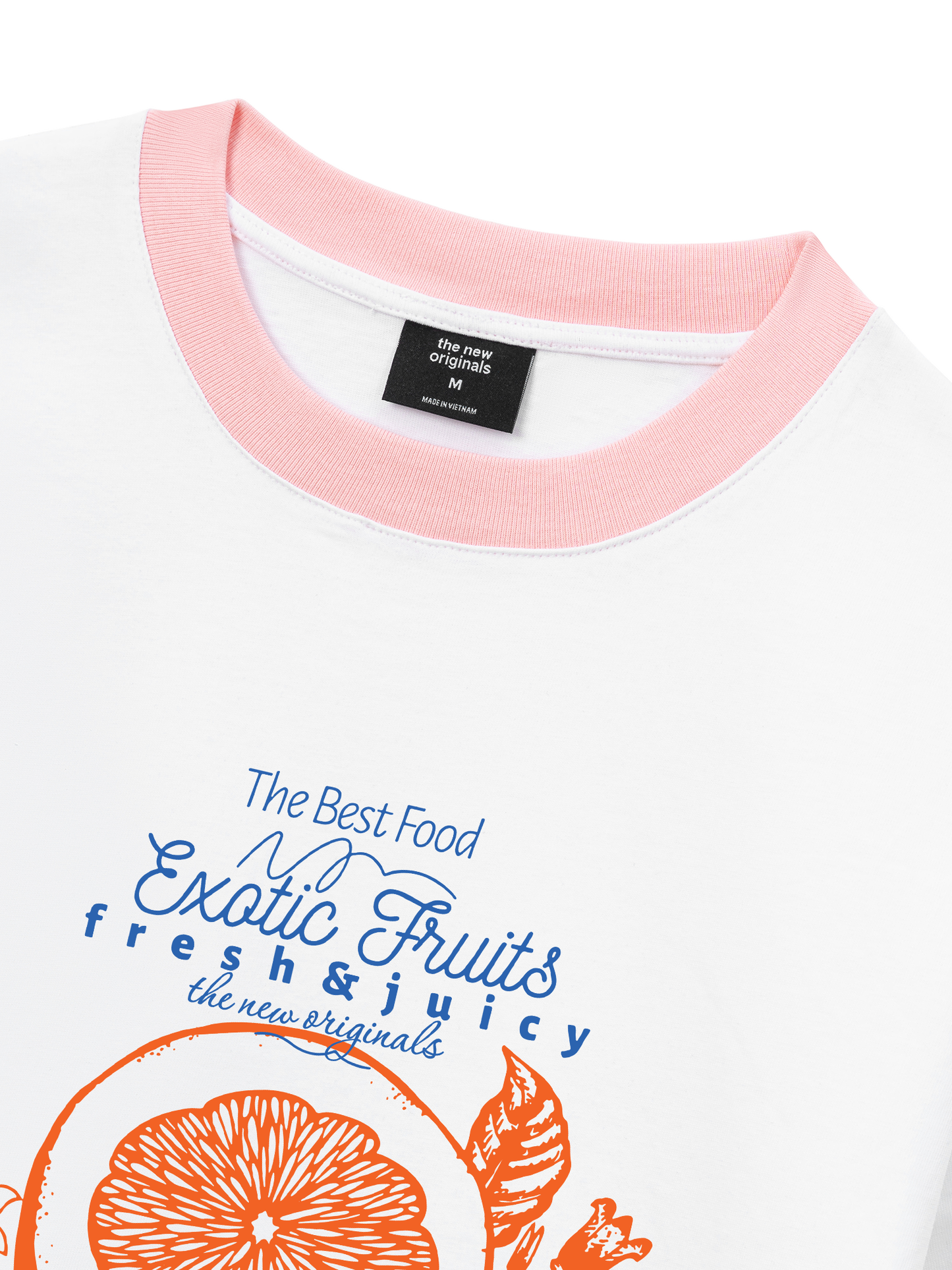 Áo Thun Ringer Relaxed Fit fresh & juicy
