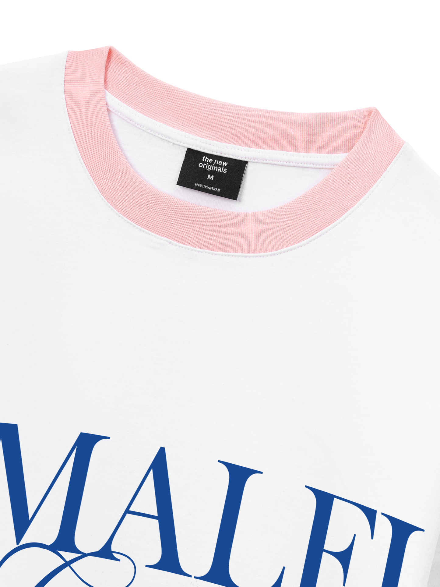 Áo Thun Ringer Relaxed Fit Summer Vibes Amalfi Coast
