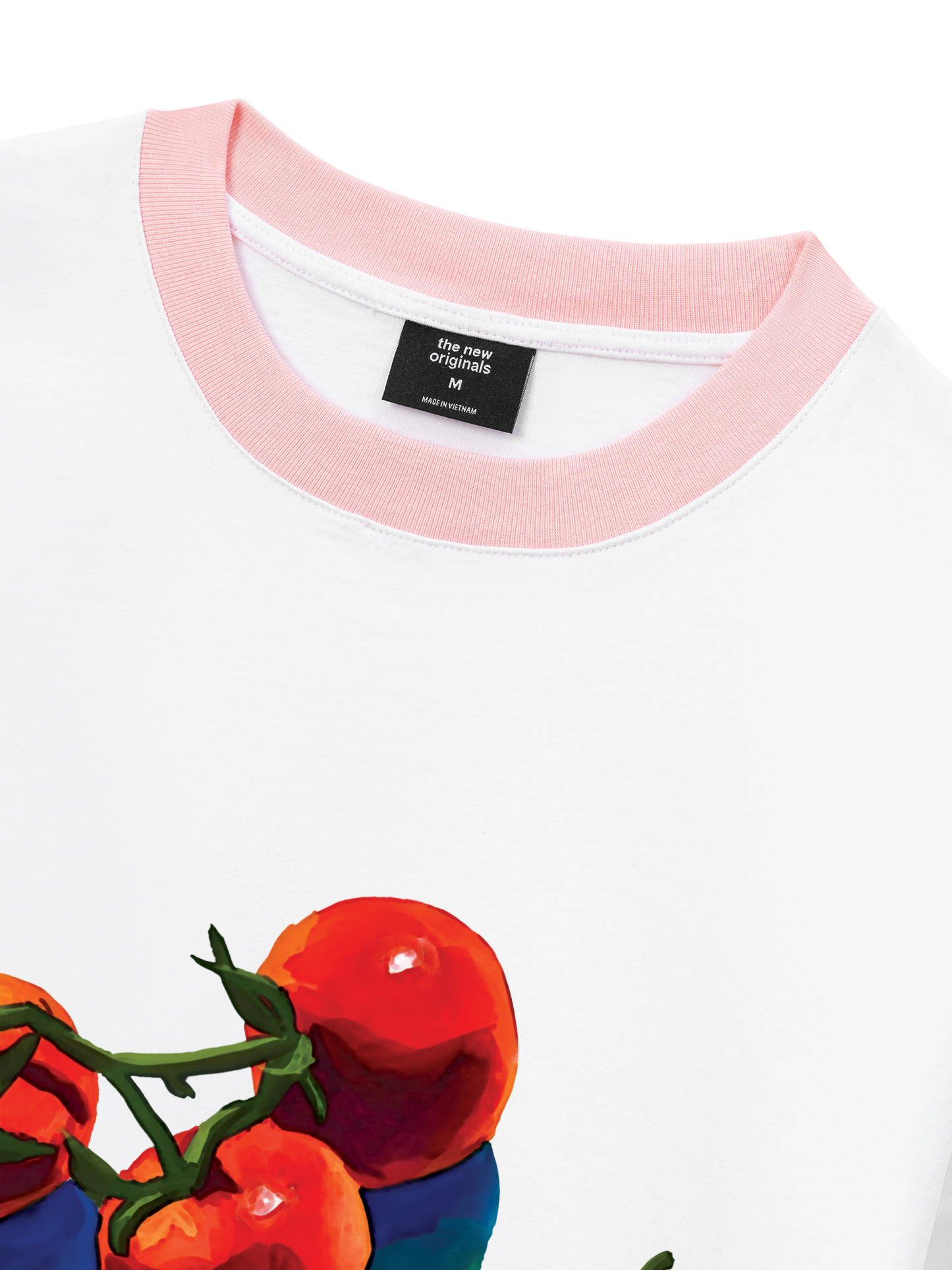 Áo Thun Ringer Relaxed Fit Tomato - Bloom & Fruit