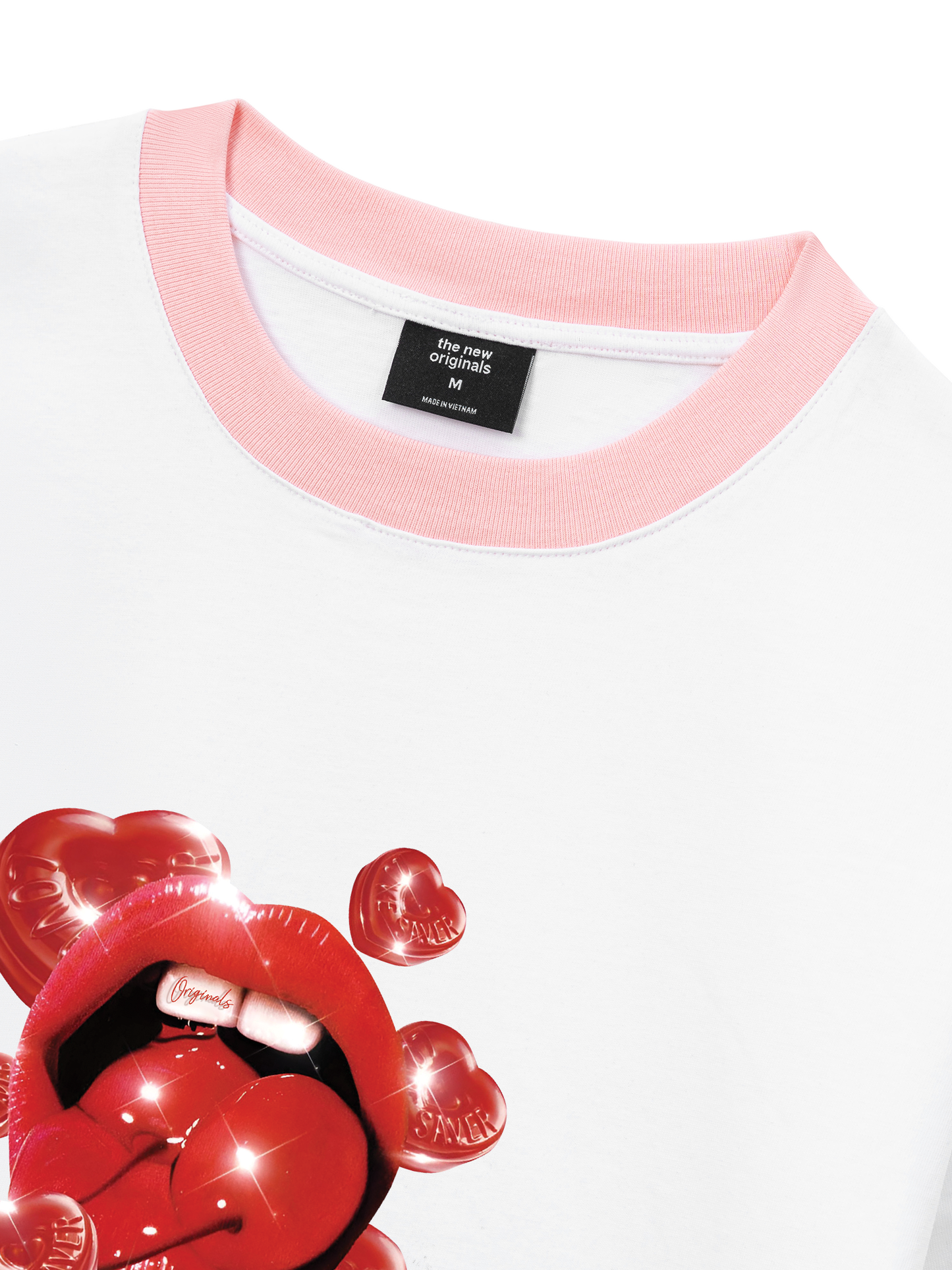 Áo Thun Ringer Relaxed Fit SO SWEET