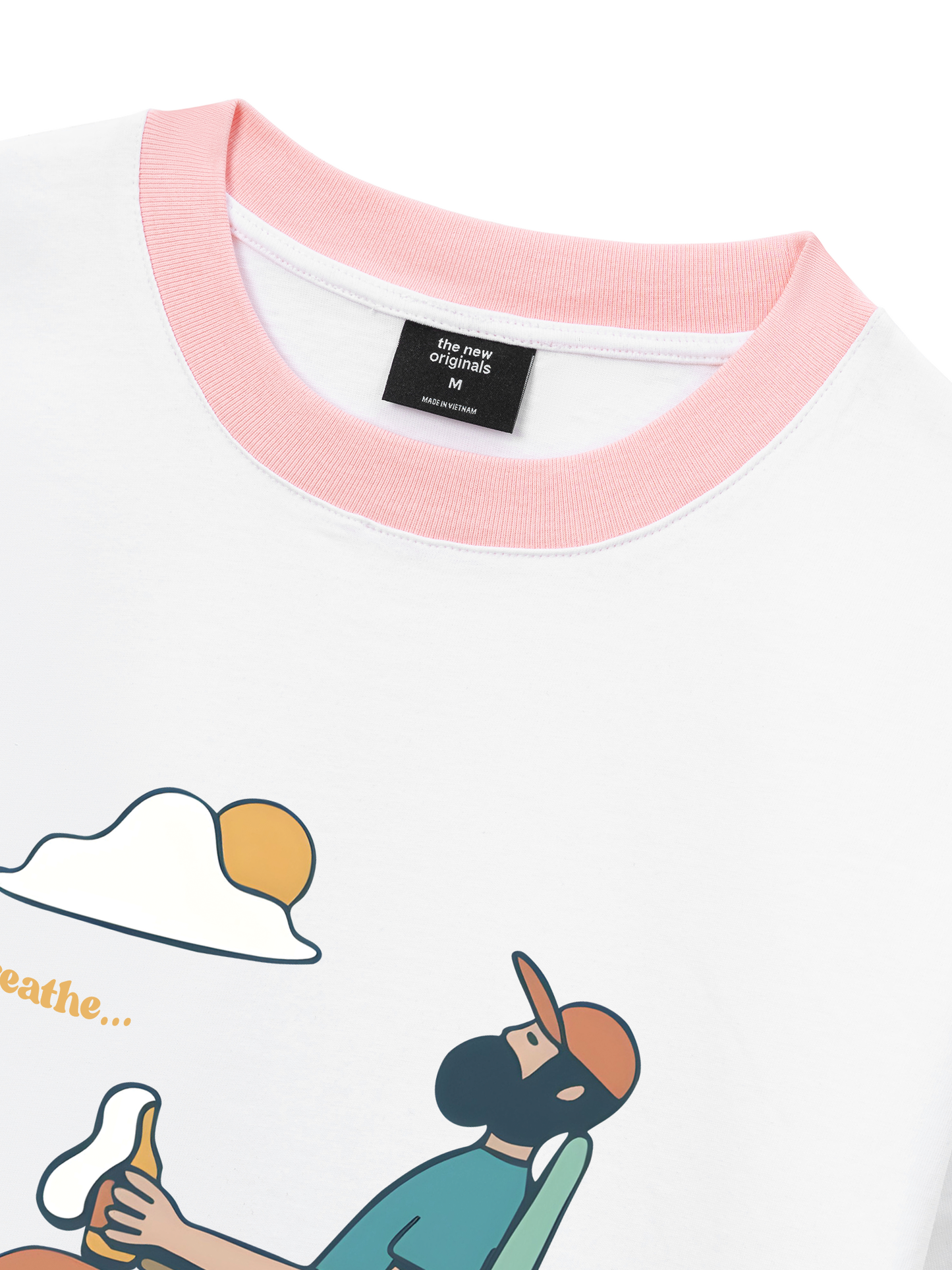 Áo Thun Ringer Relaxed Fit Let_s breathe