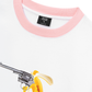 Áo Thun Ringer Relaxed Fit Fun Banana Gun