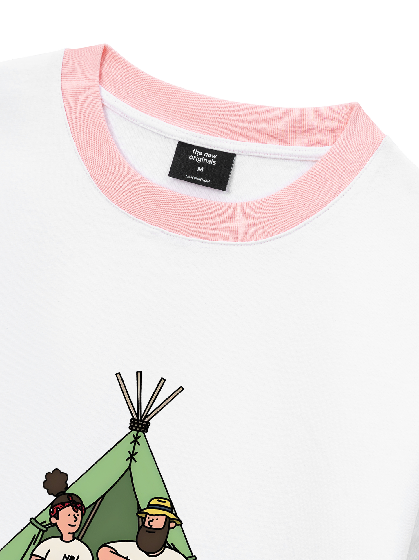Áo Thun Ringer Relaxed Fit camper