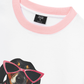 Áo Thun Ringer Relaxed Fit Animal Pink Glasses