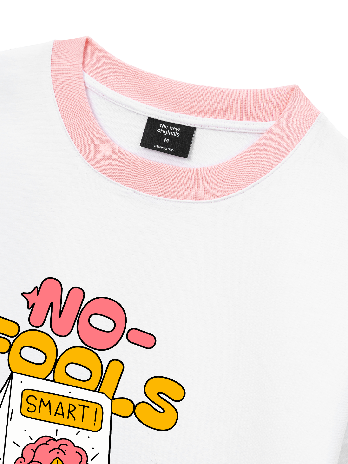 Áo Thun Ringer Relaxed Fit Be Bold No Fools Zone
