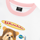 Áo Thun Ringer Relaxed Fit Sweet Pastry And Puppy Duck