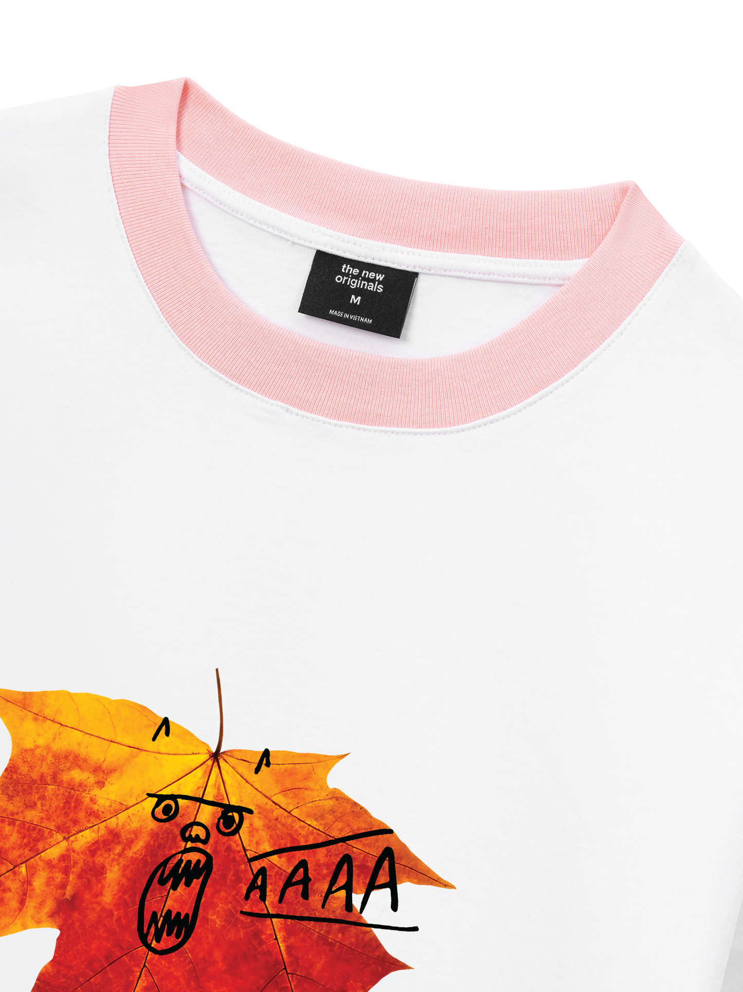 Áo Thun Ringer Relaxed Fit Maple Leaf