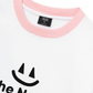 Áo Thun Ringer Relaxed Fit Be Bold Simple Smile
