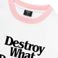 Áo Thun Ringer Relaxed Fit Life Vibe Destroy What Destroy You