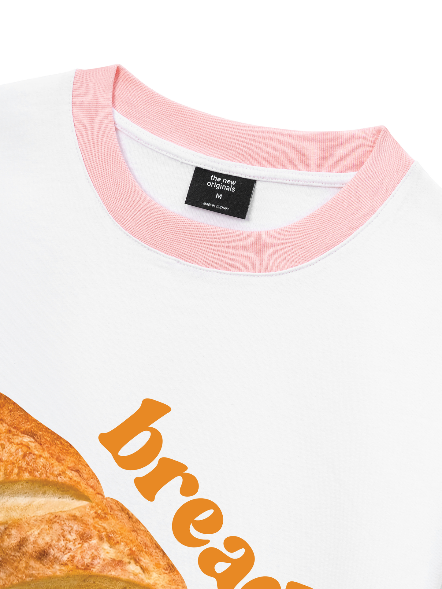 Áo Thun Ringer Relaxed Fit Bread