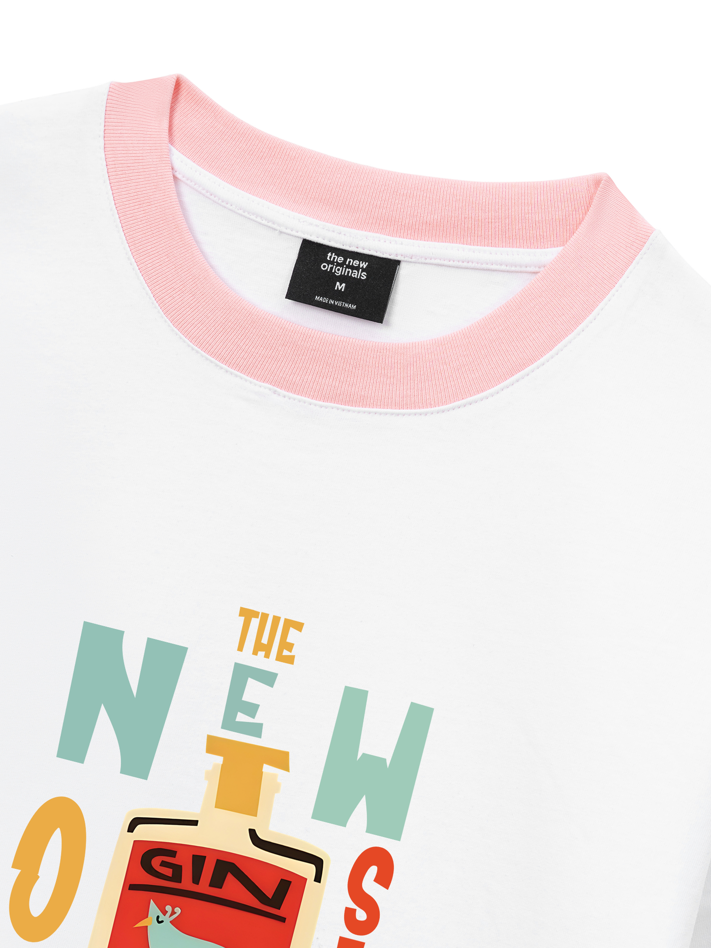 Áo Thun Ringer Relaxed Fit GIN