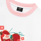 Áo Thun Ringer Relaxed Fit Animal Mood Love Turr Into Flower