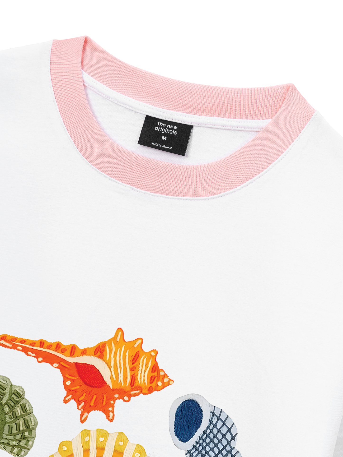 Áo Thun Ringer Relaxed Fit Summer Vibes