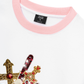 Áo Thun Ringer Relaxed Fit Gem Cross Ice Cream