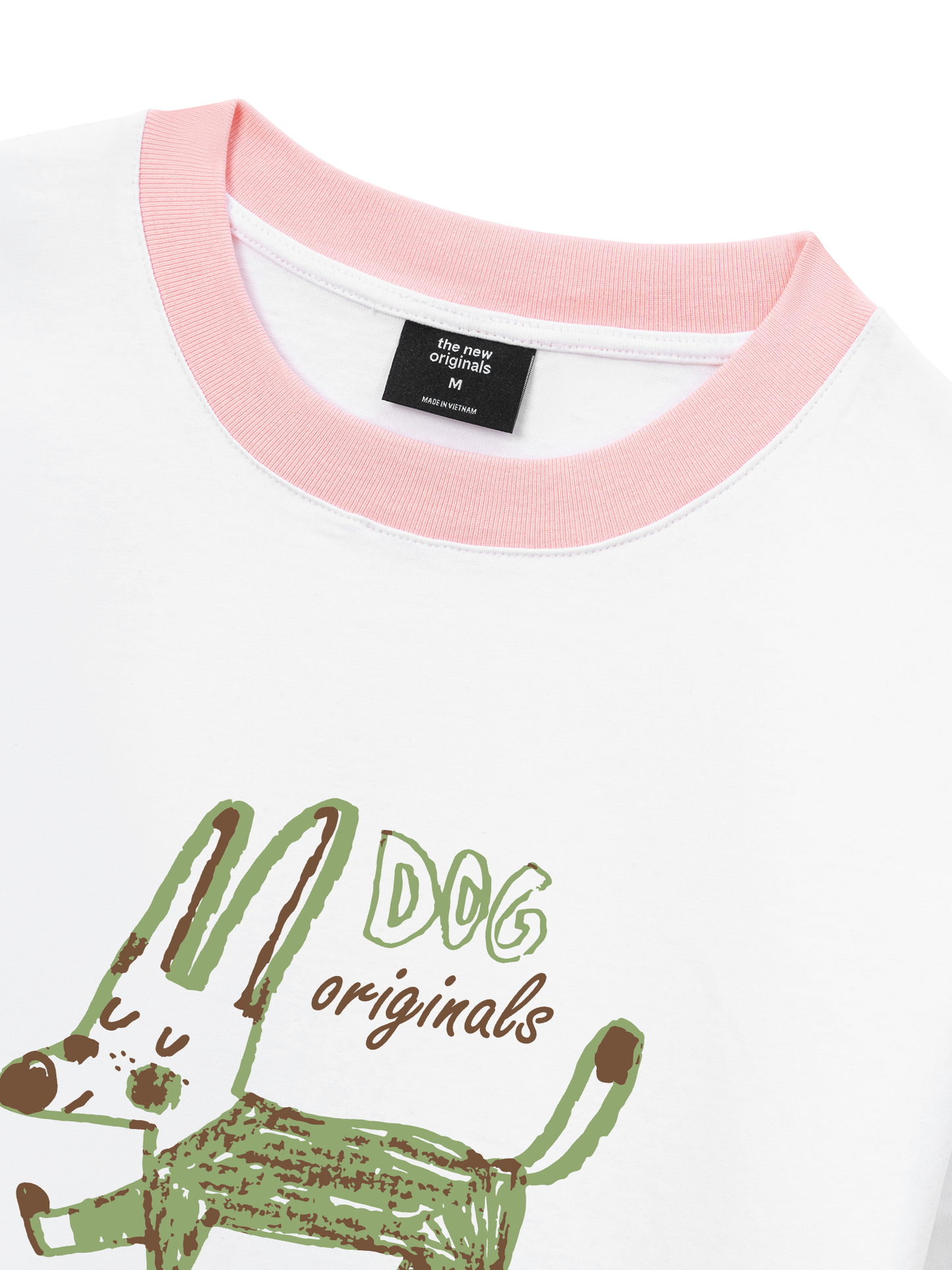 Áo Thun Ringer Relaxed Fit Dog Originals